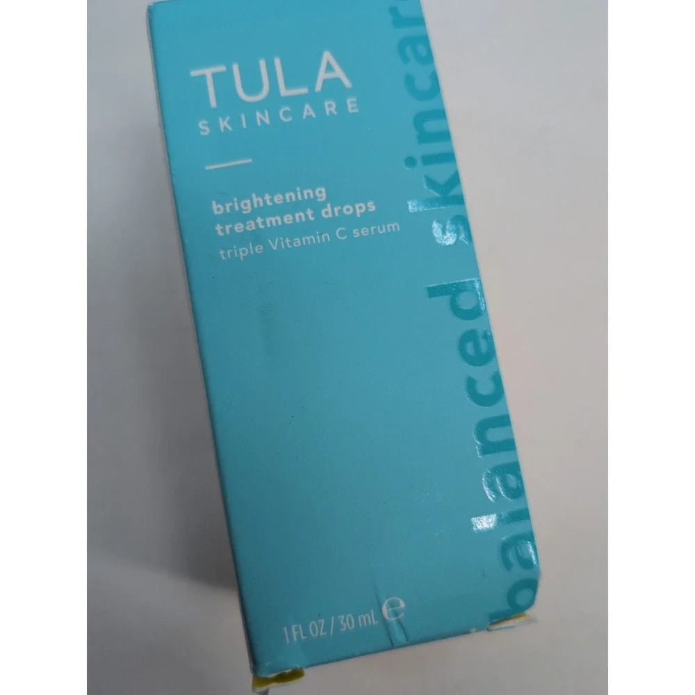 NIB TRAVEL LOT 5!🥰TULA Skincare On-The-Go Best Sellers Kit Brightening Drops